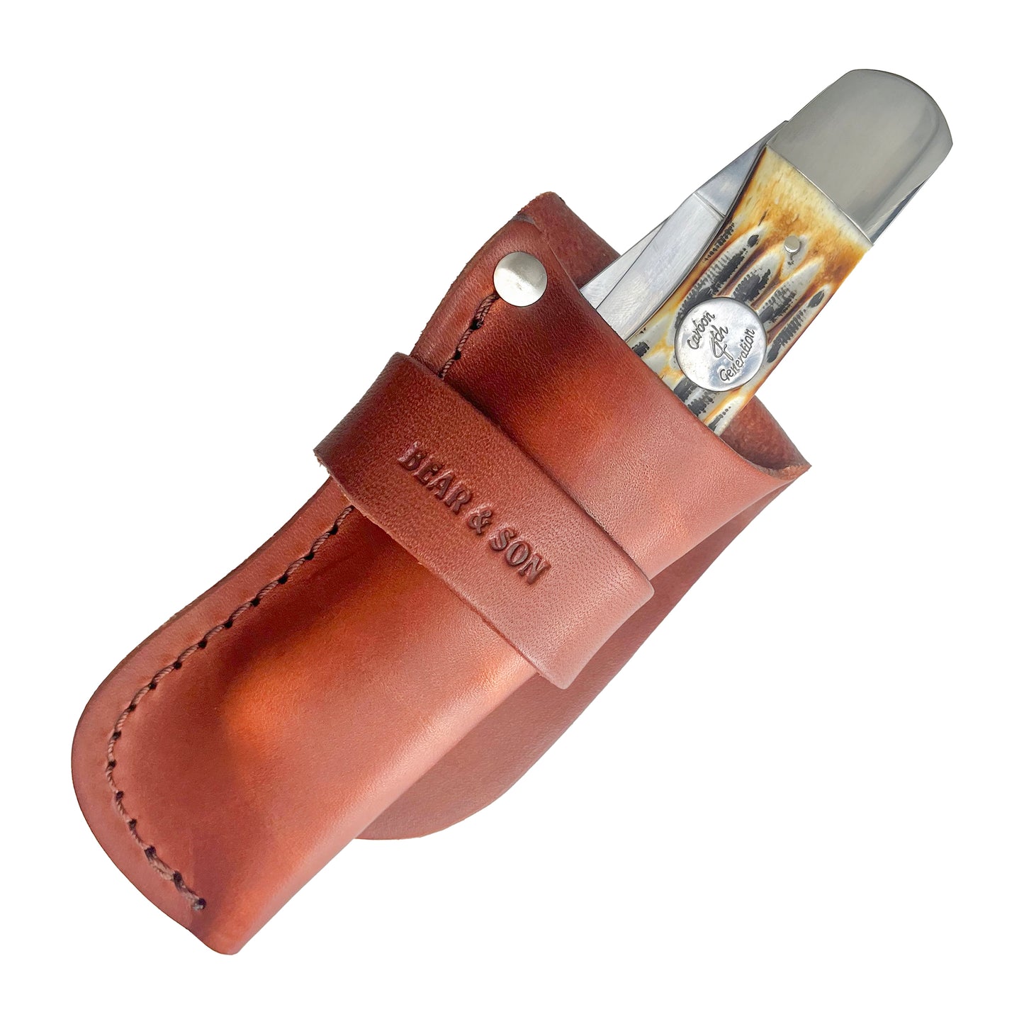 BEAR & SON Carbon Steel 2-Blade Folding Hunter