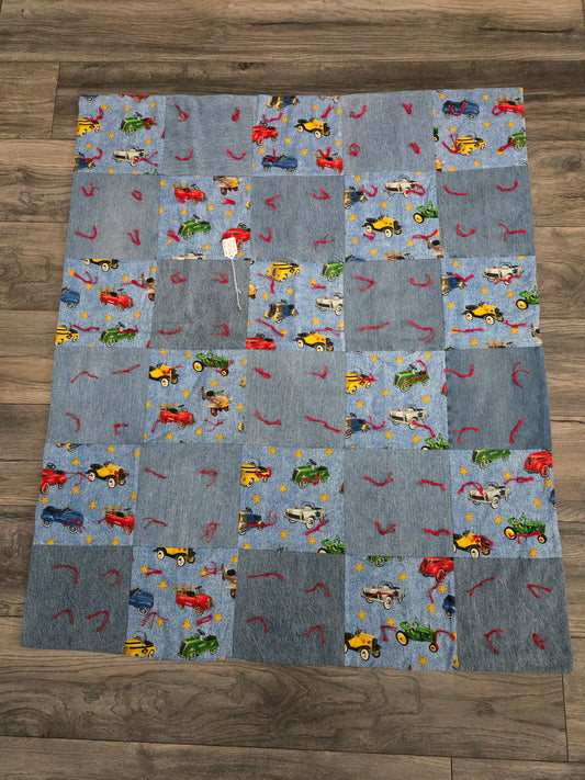 Homemade by June Cross Lap Quilt