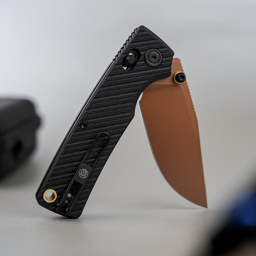 VOSTEED Porcupine ModSwap™ - Crossbar Lock Knife (3.08" 154CM Blade & G10 Handle) - A3101