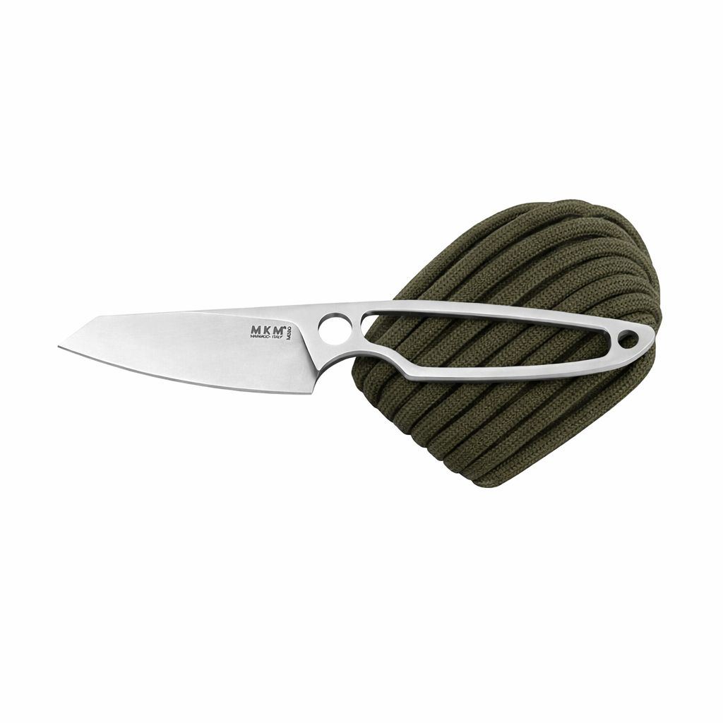 MKM-MANIAGO KNIFE MAKERS MAKRO 2 – PARACORD GREEN