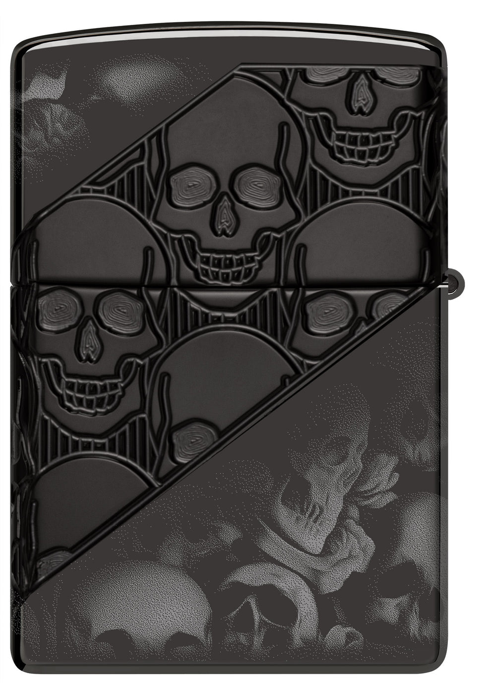 ZIPPO Skull Collage Design