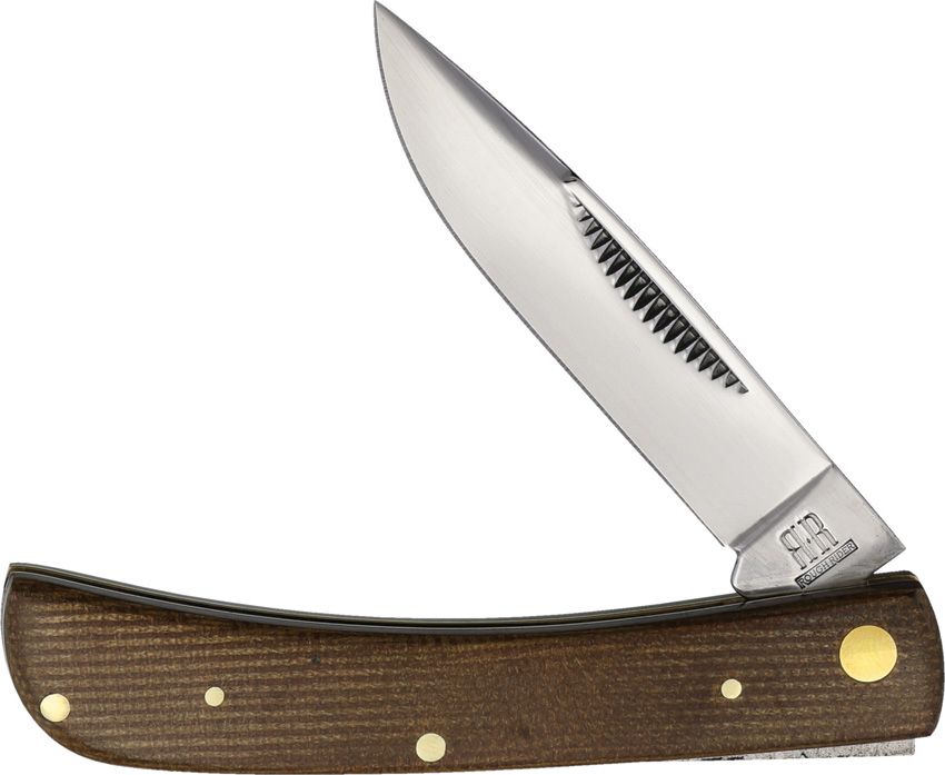 Rough Rider Small Work Knife Brown Burlap