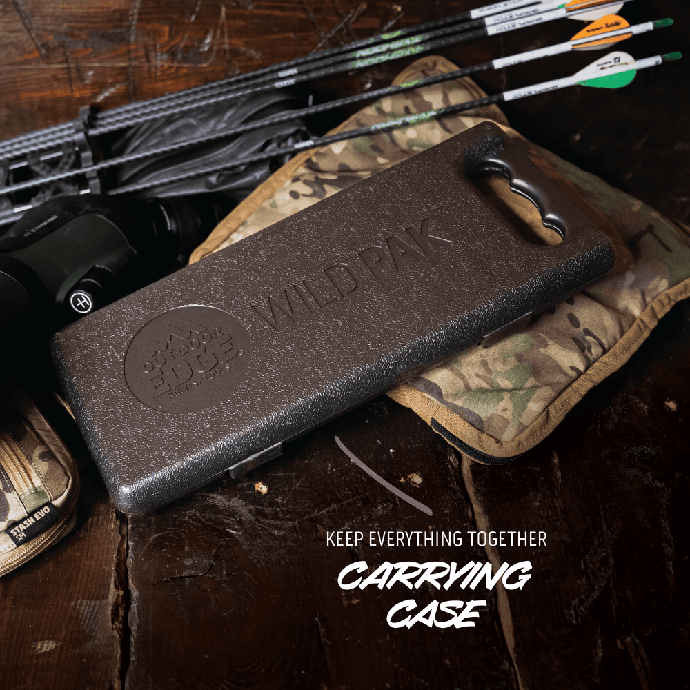 OUTDOOR EDGE WILD PAK™
8-PIECE GAME PROCESSING KIT