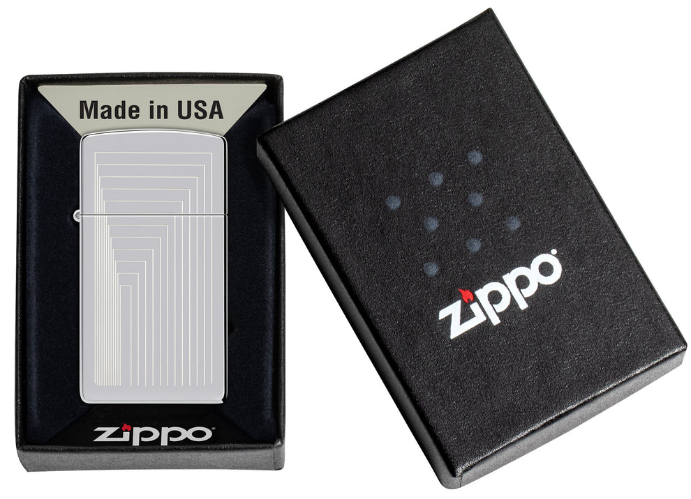 ZIPPO Slim® Laser Pattern Design