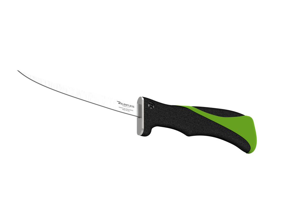 Relentless Knives 6" Straight Fillet Knife