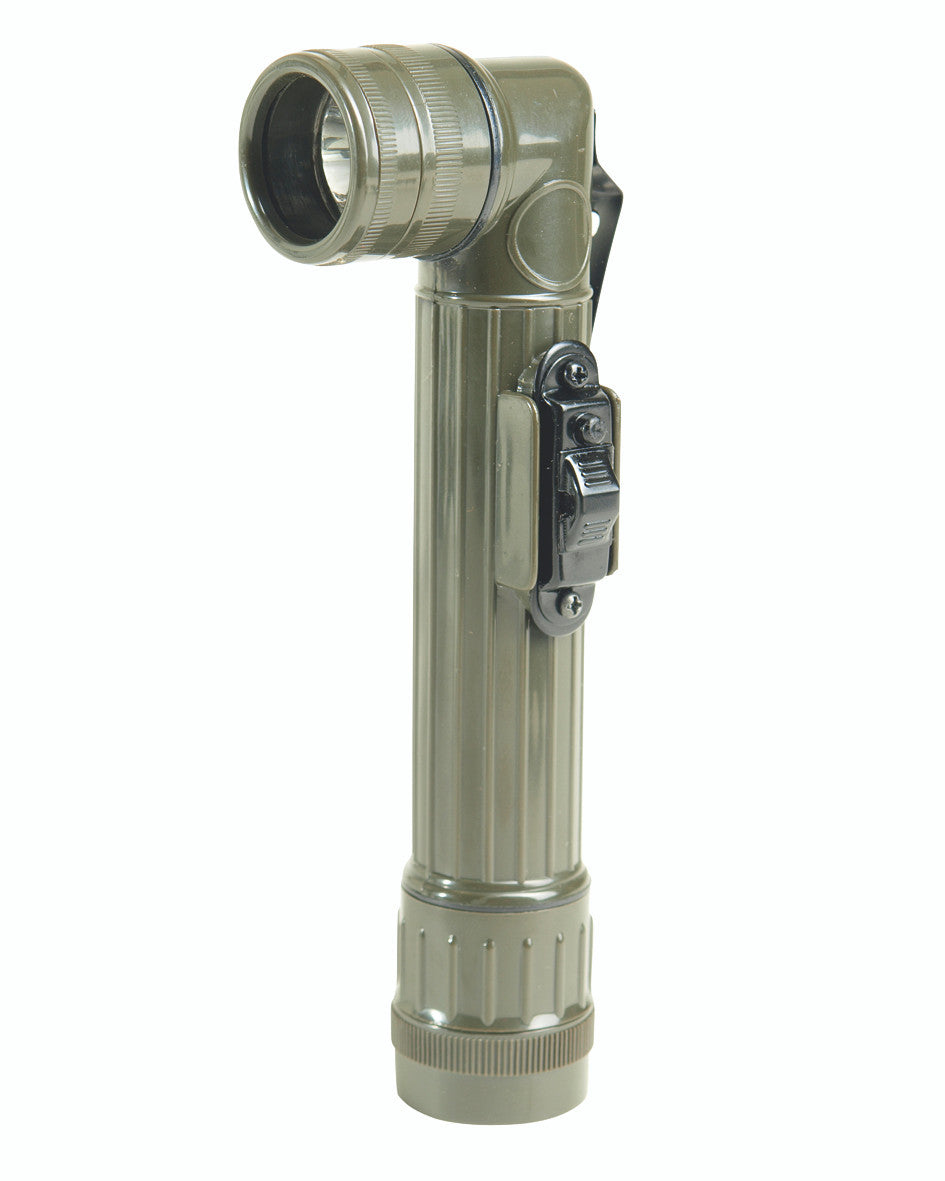 MIL-TEC® OD MEDIUM LED ANGLEHEAD FLASHLIGHT