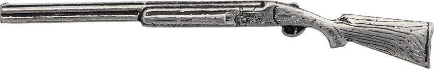TS Brown Over and Under Shotgun Pin