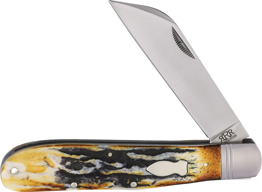 Rough Ryder Reserve Grandaddy Folder D2 Brown Bone