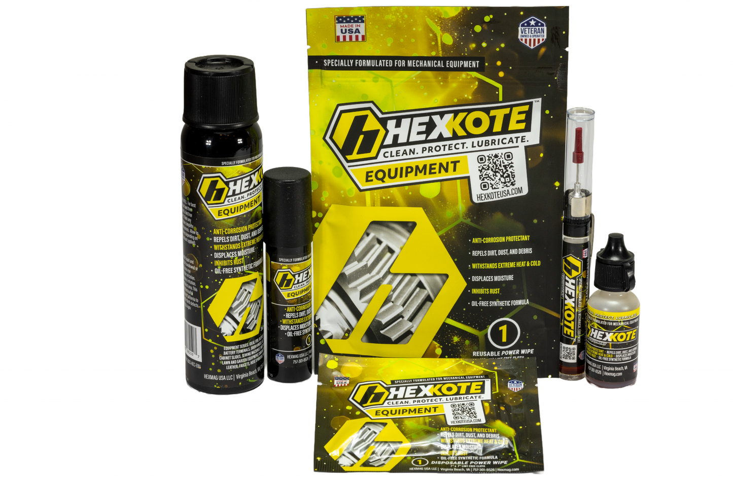 HEXKOTE Equipment 7×7 Disposable Wipes
