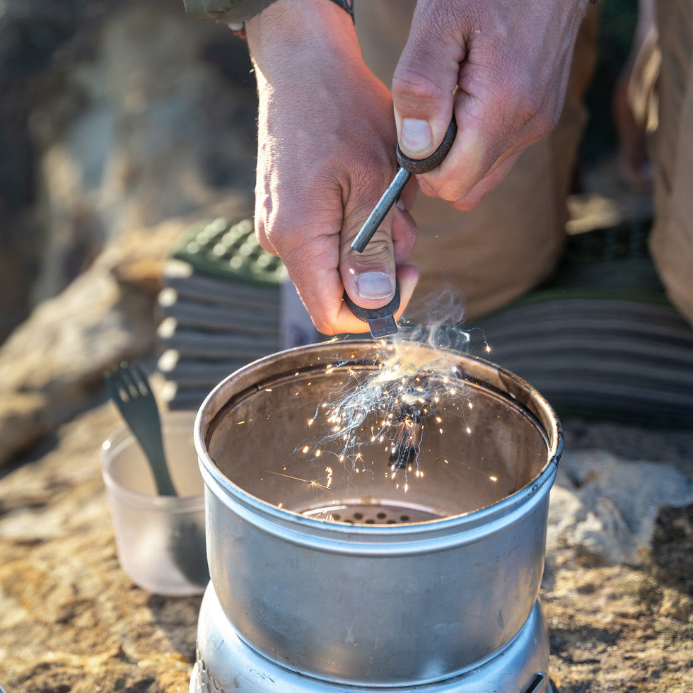 LIGHT MY FIRE Swedish FireSteel scout 2in1