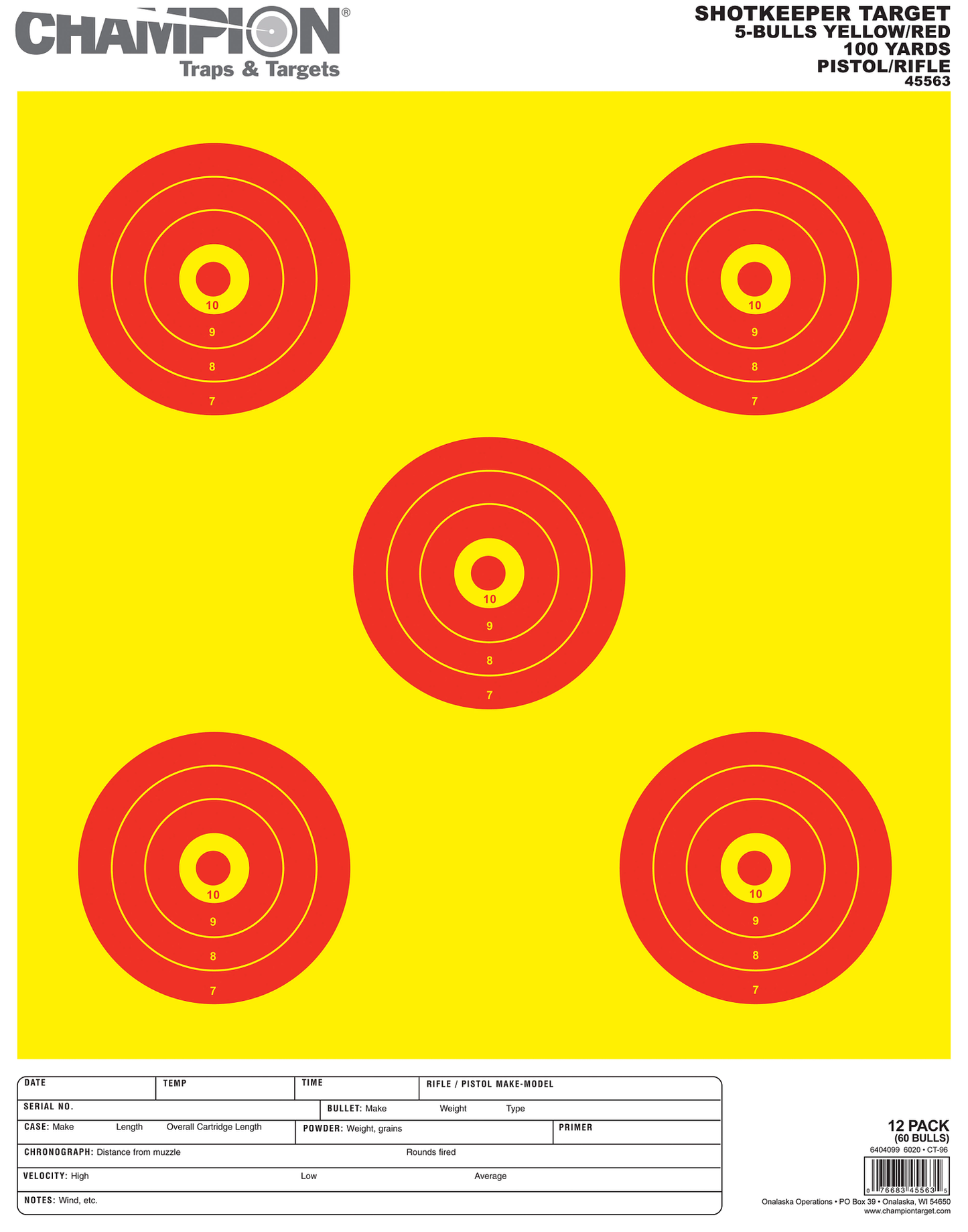 CHAMPION Shotkeeper Targets