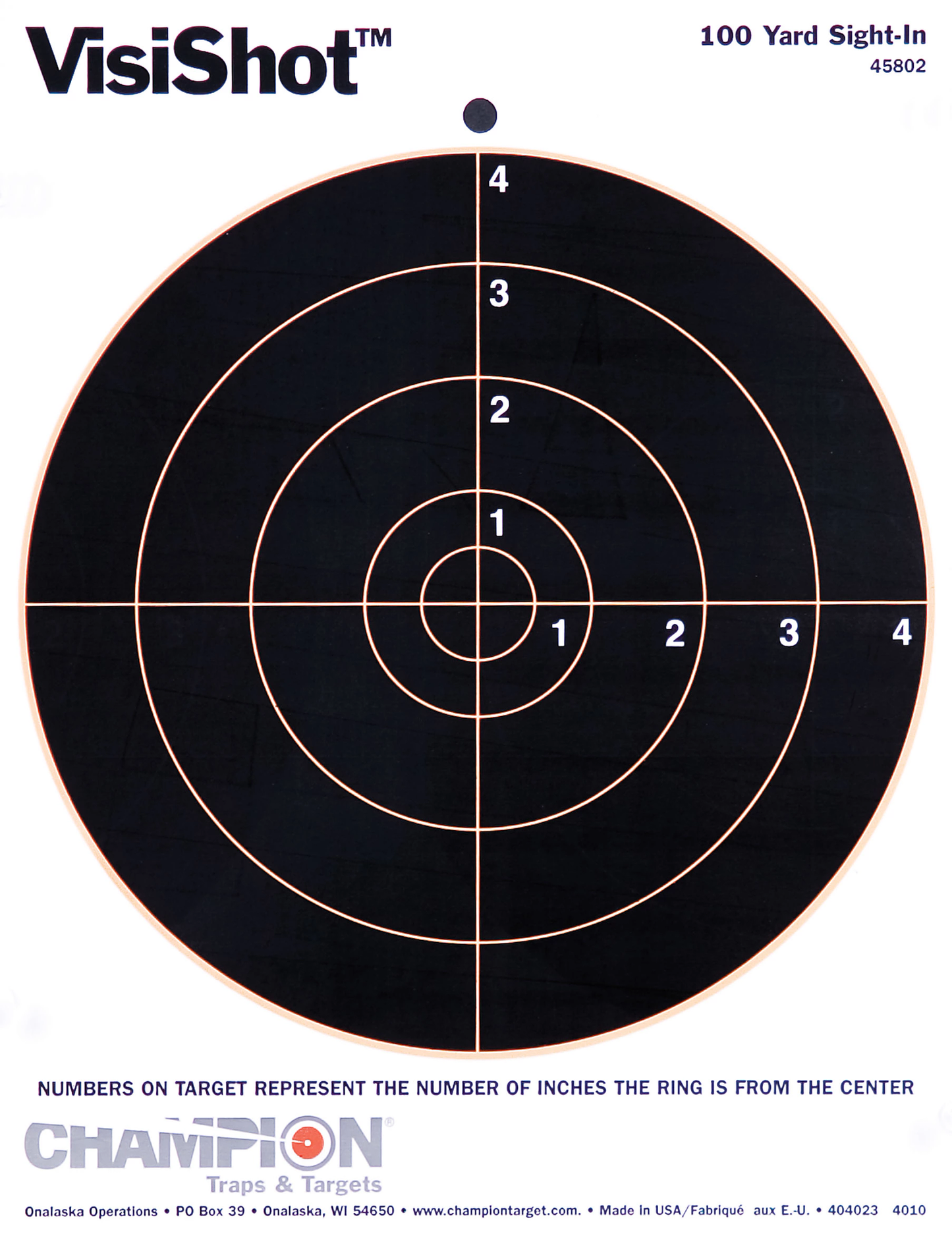 CHAMPION Visishot® Targets