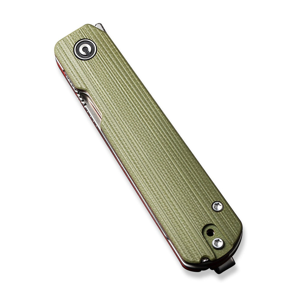 CIVIVI Sendy Flipper Knife G10 Handle (2.83" Nitro-V Blade) C21004B-1