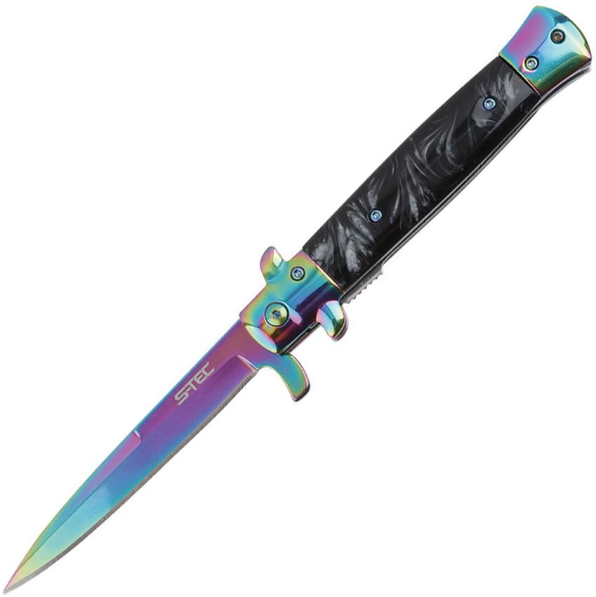 S-TEC Stiletto Linerlock A/O Spectrum