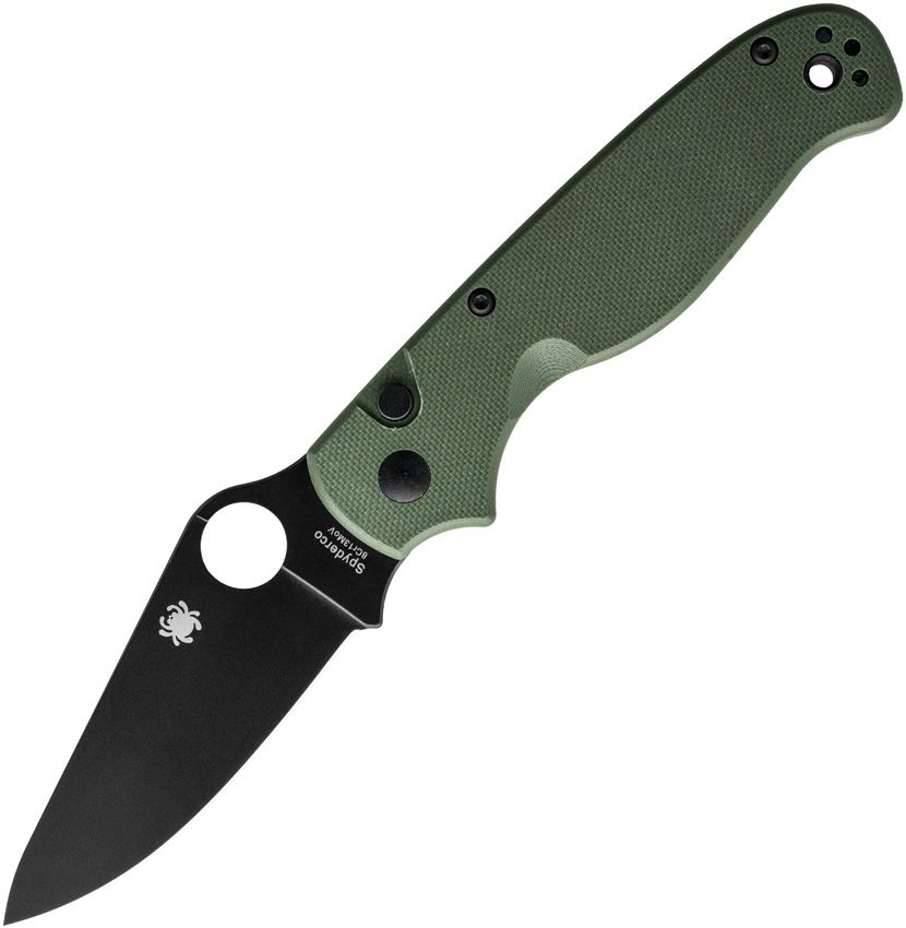Spyderco ButtonUp Button Lock OD G10