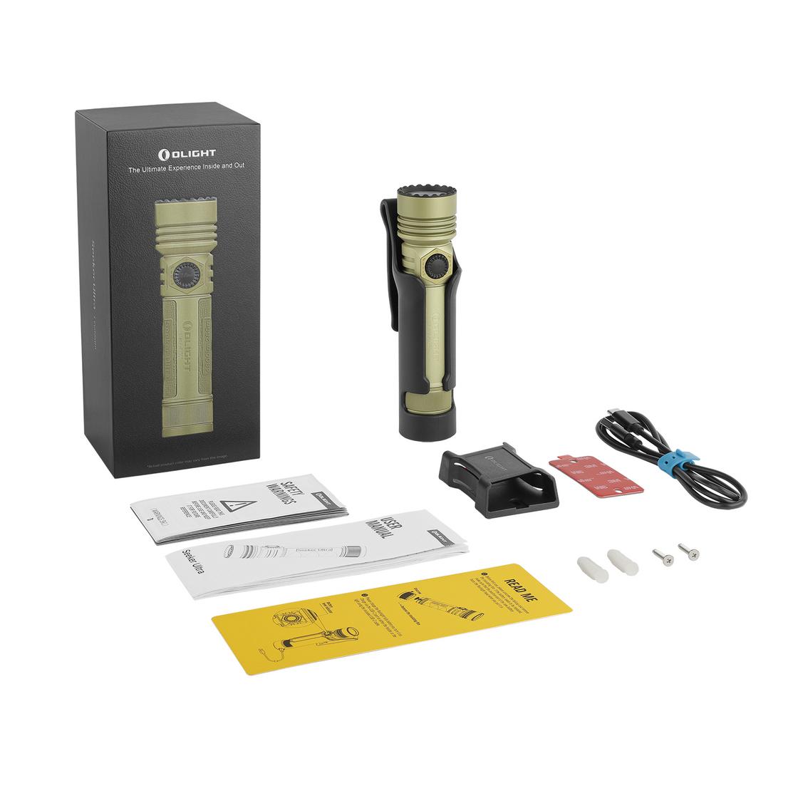 OLIGHT Seeker Ultra High Power Flashlight Olive Green