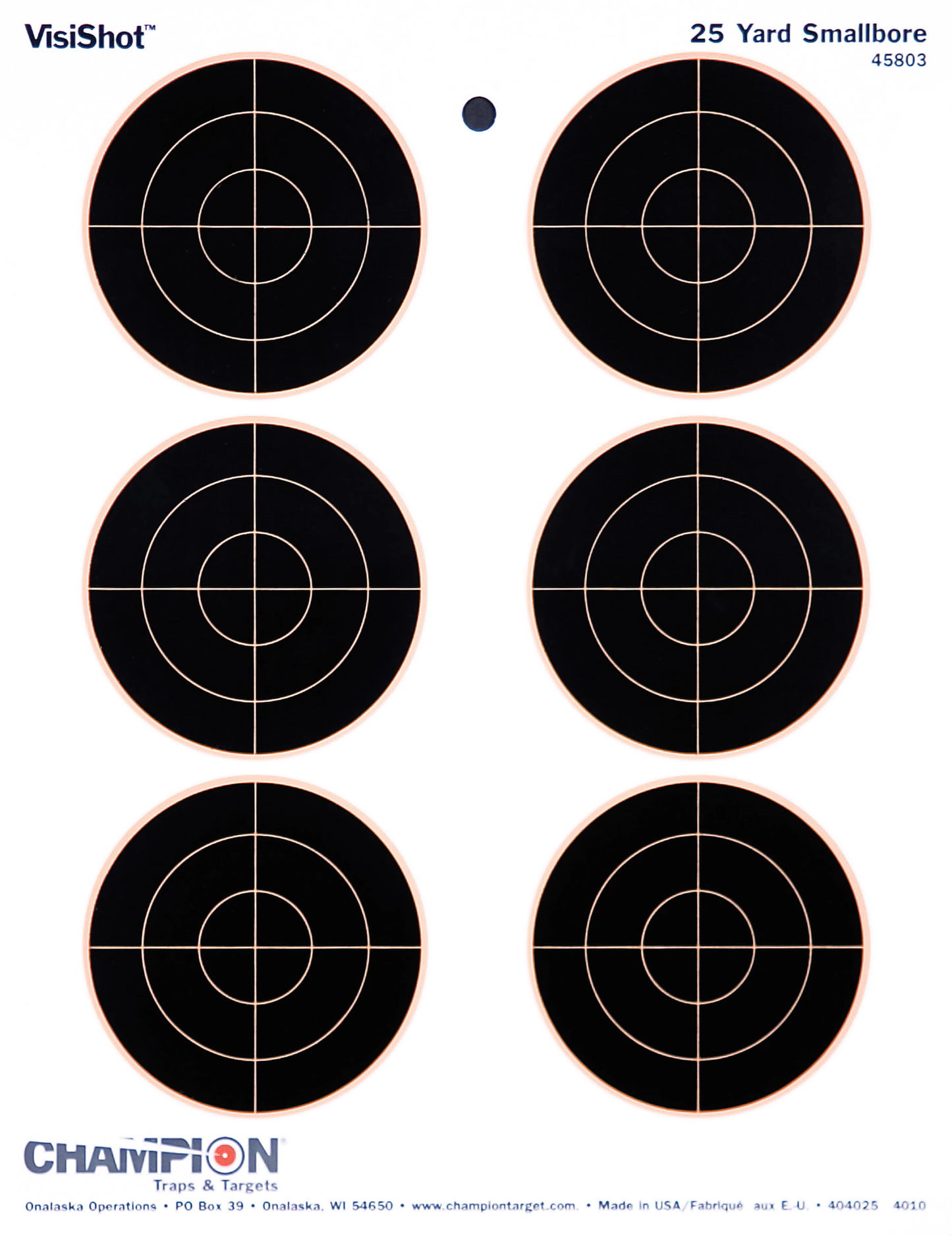 CHAMPION Visishot® Targets