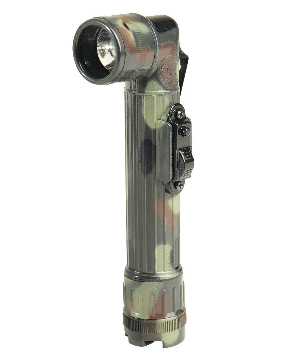 MIL-TEC® FLECKTARN MEDIUM LED ANGLEHEAD FLASHLIGHT
