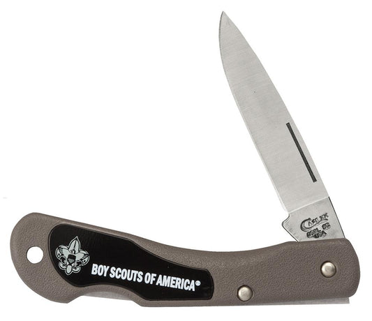 Case Cutlery Scouting America™ Smooth Olive Green Synthetic Mini Blackhorn®