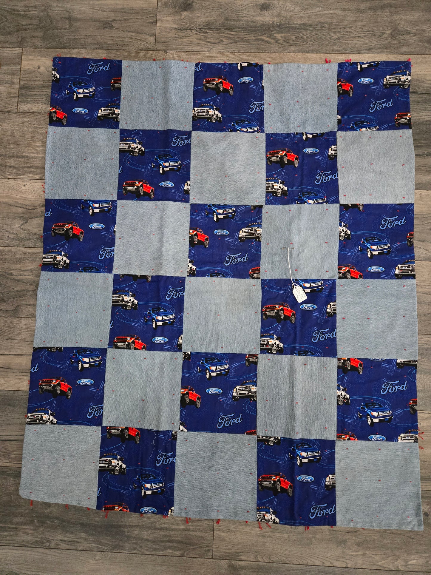 Homemade by June Cross Lap Quilt