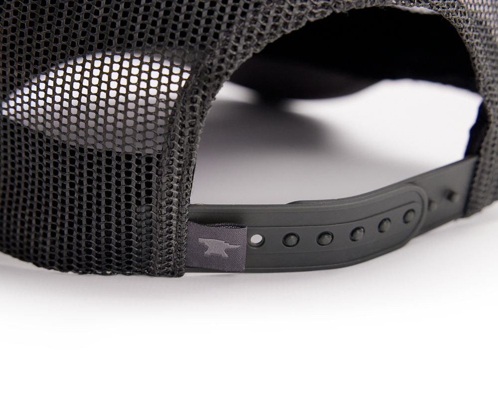 BUCK Charcoal Embroidered Patch Hat