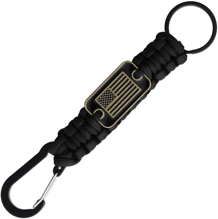 COEBURN TOOL Black Paracord Keychain Lanyar