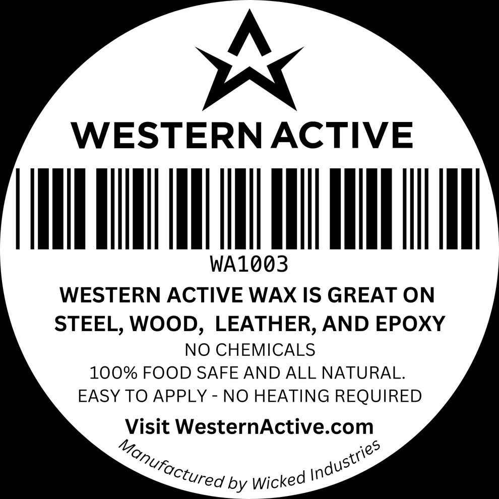 Western Active Wax Knife & Steel Protector