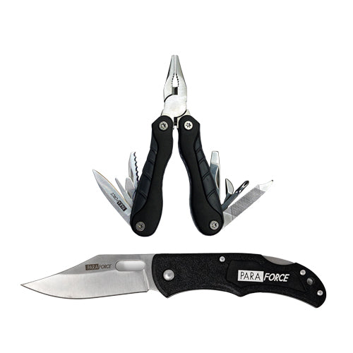 AccuSharp ParaForce Lockback Knife and Multi-Tool Combo (815C)