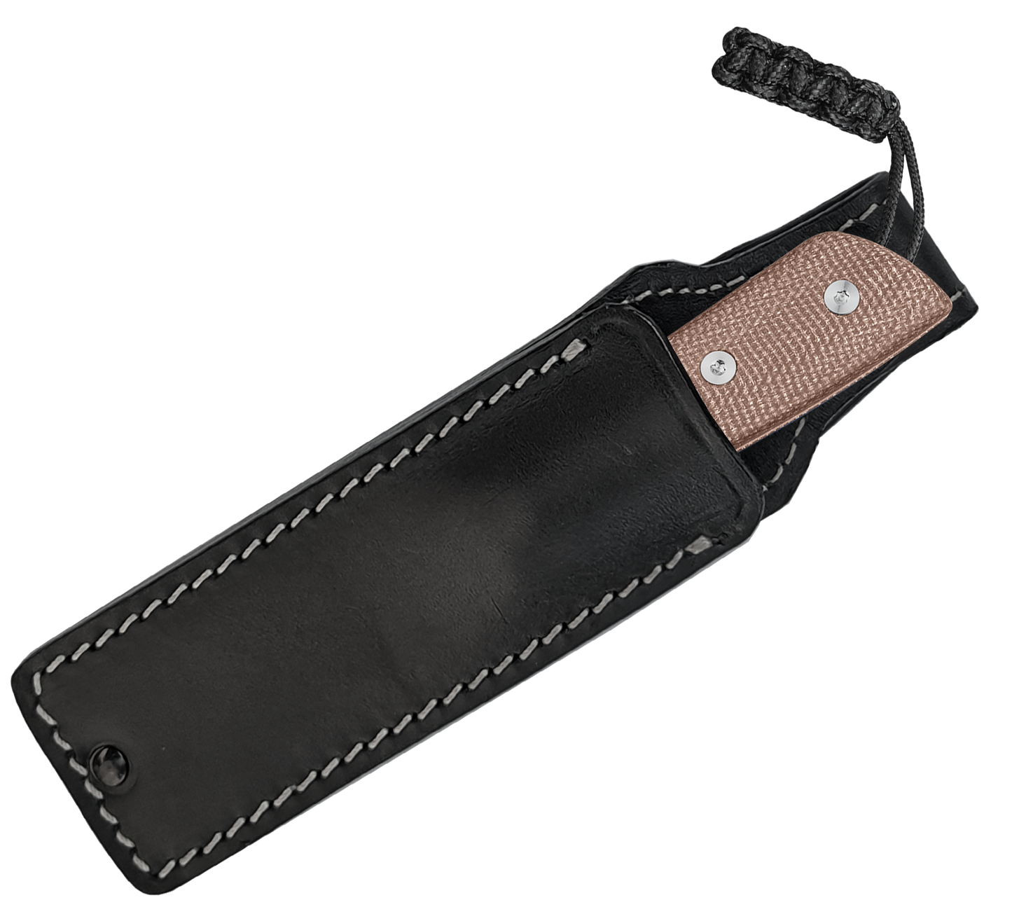 STRAIGHT LINE Digger Natural Canvas Micarta