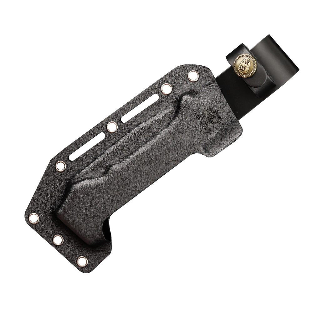 HX OUTDOORS FALCILUX Folding Hatchet | 9.25" Overall Length | DC53 Blade | Black G10 Handle
