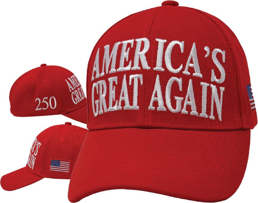 America's Great Hat Red