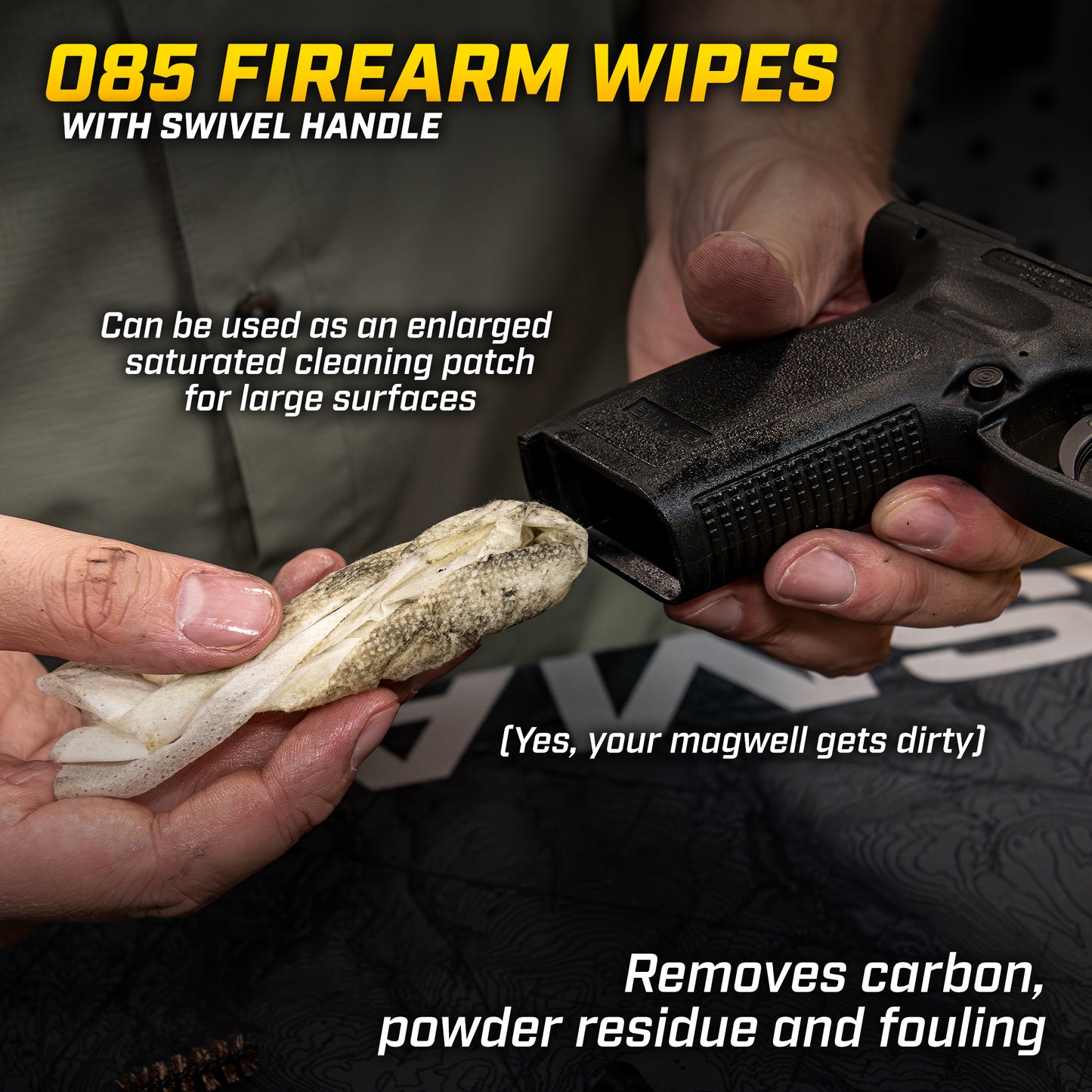 OTIS O85® CLP Wipes Canister (40 count)