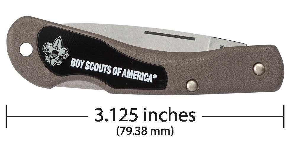 Case Cutlery Scouting America™ Smooth Olive Green Synthetic Mini Blackhorn®