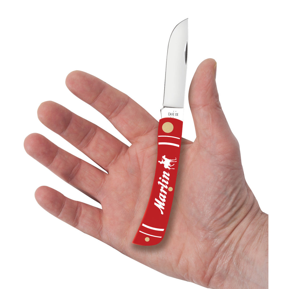 CASE CUTLERY Marlin - Smooth Red Synthetic Sod Buster® Jr