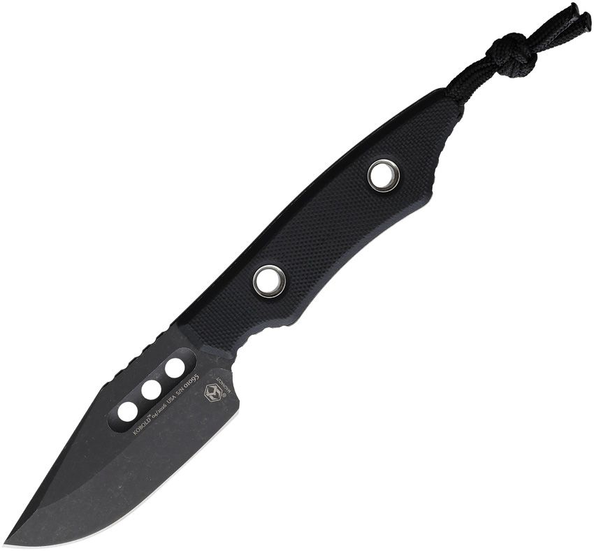 Heretic Knives Kobold Bowie Battleworn Black