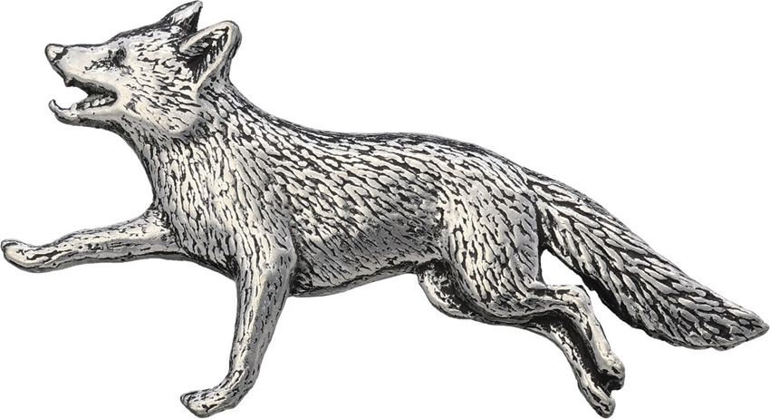 TS Brown Running Fox Pin