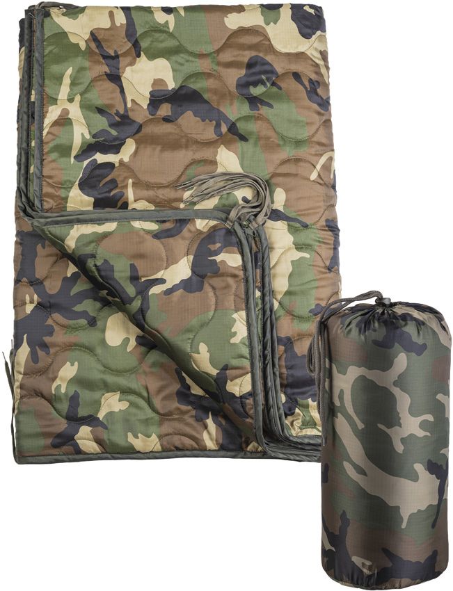MIL-TEC® WOODLAND MULTI-FUNCTION PONCHO LINER