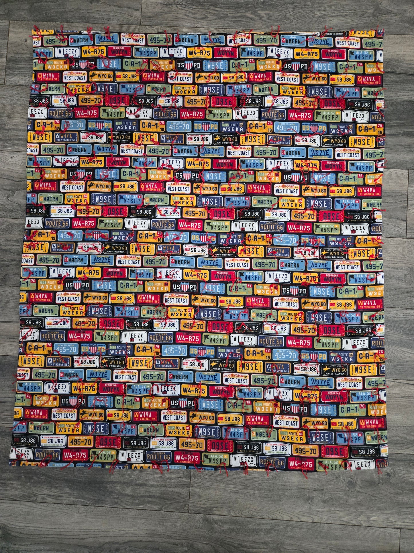 Homemade by June Cross Lap Quilt