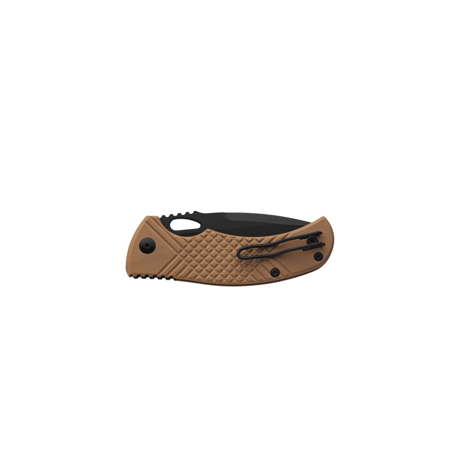 MKM-MANIAGO KNIFE MAKERS CIRAS – G10 COYOTE TAN, BLACK bld