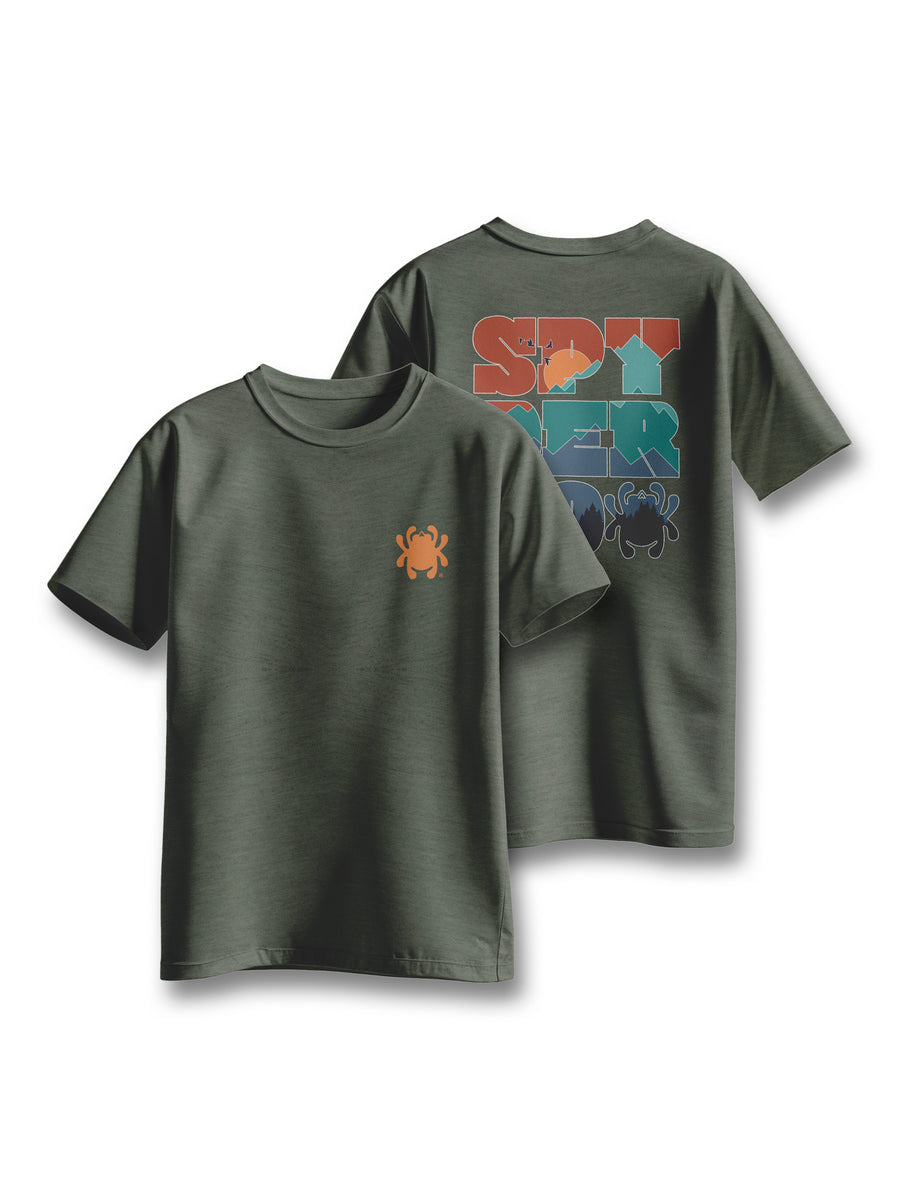 SPYDERCO T-Shirt Spyderco Heather Green