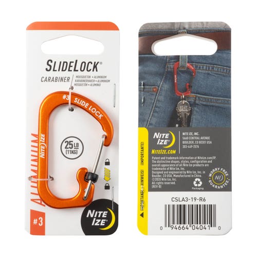 Nite Ize SlideLock® Carabiner Aluminum