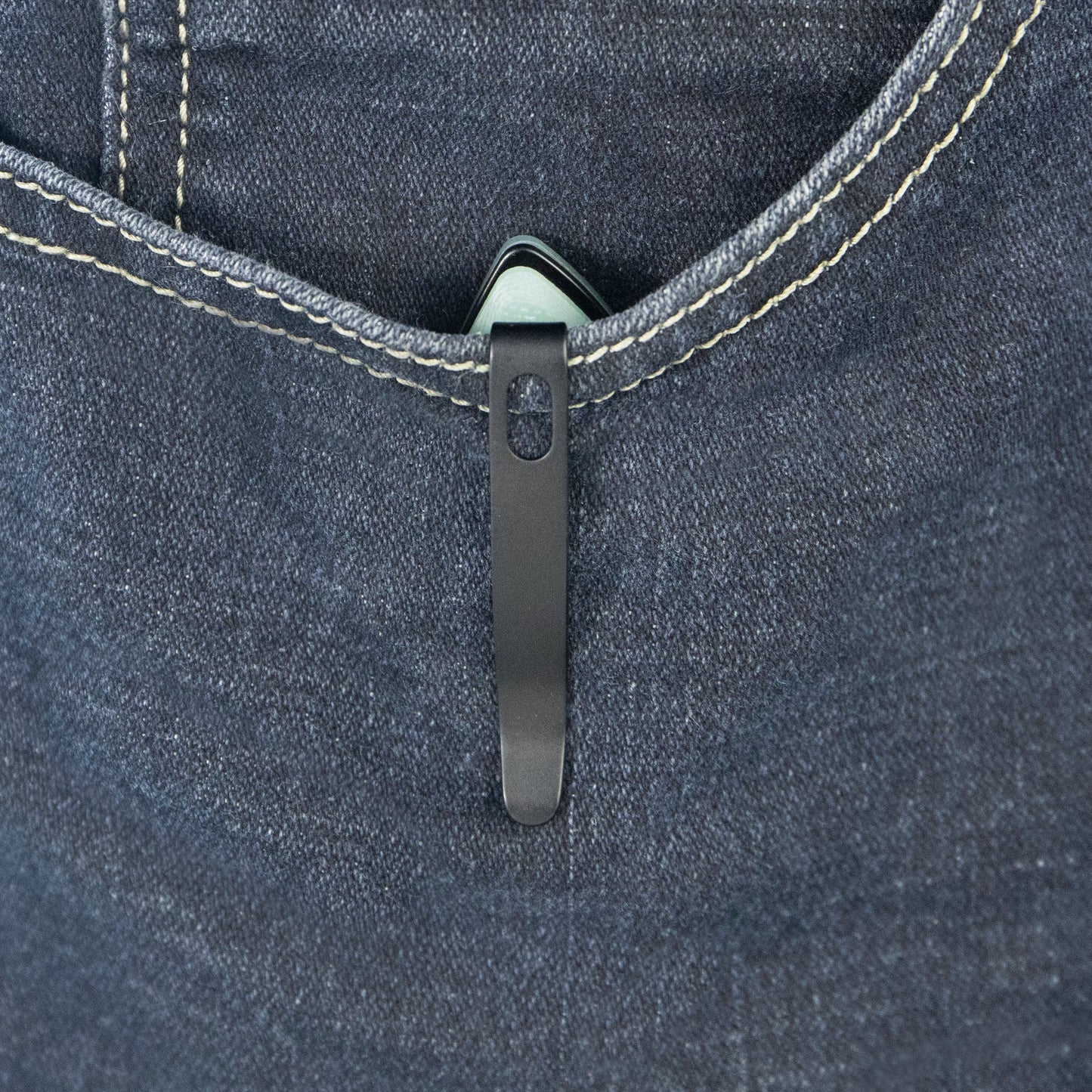 Kubey Noble Flipper Folding Knife Jade G10 Handle 3.15" Blackwash 14C28N KU236Q