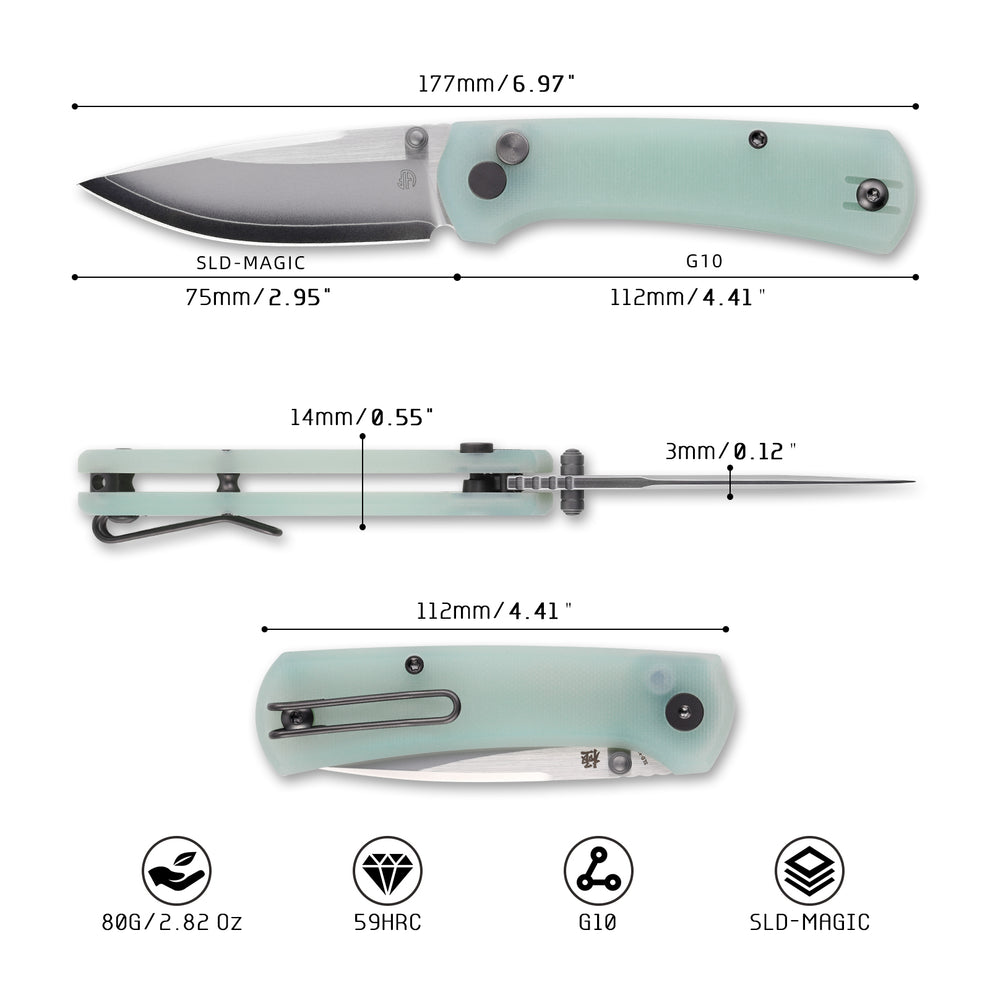 North Mountain 2628-JD 2.95" ULTRA MINI
