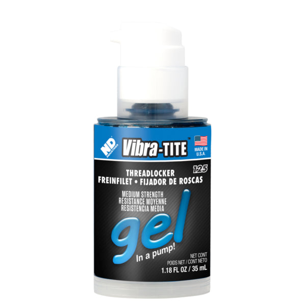 Vibra-Tite 125 Medium Strength Gel Threadlocker