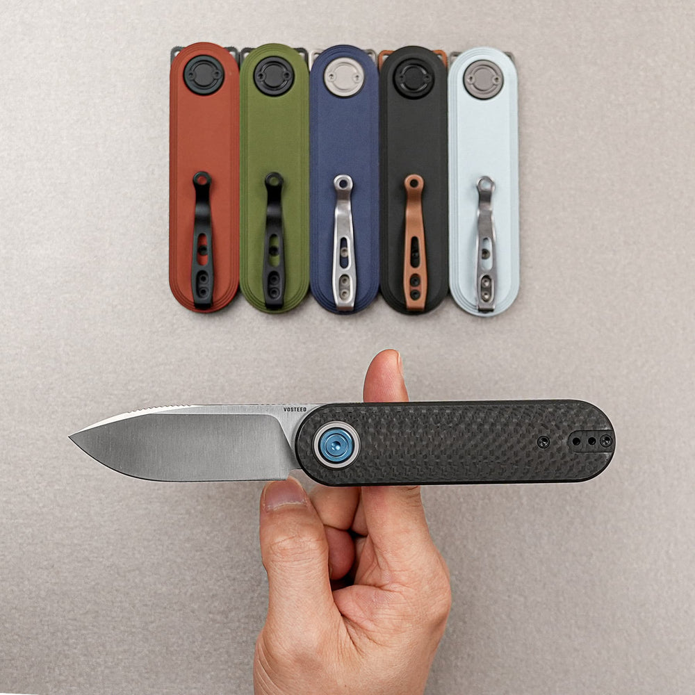 VOSTEED Corgi® V V - Vanchor Lock® (2.91" 154CM Blade & Carbon Fiber Handle) - A5104