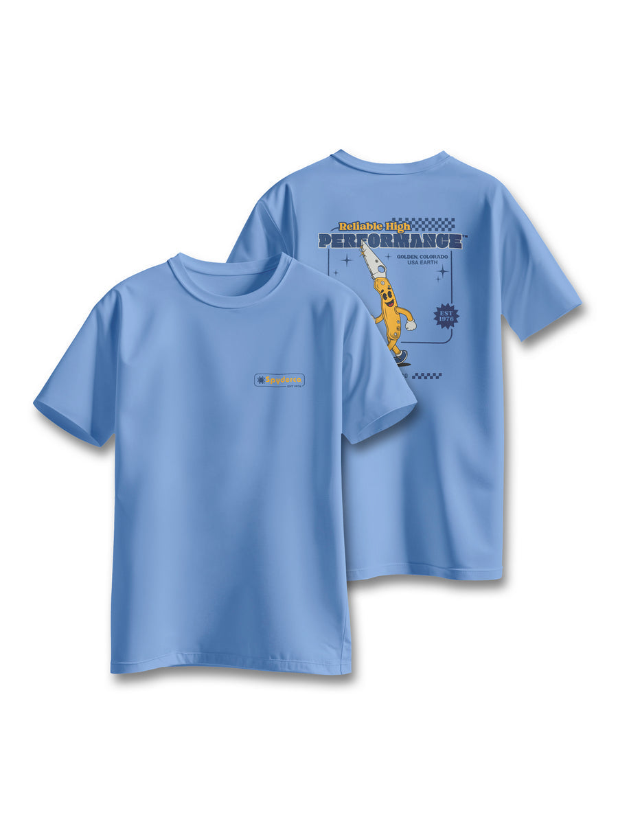 SPYDERCO Vintage Knife Character T-Shirt