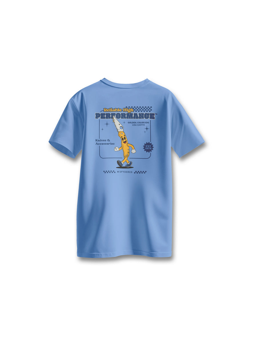 SPYDERCO Vintage Knife Character T-Shirt