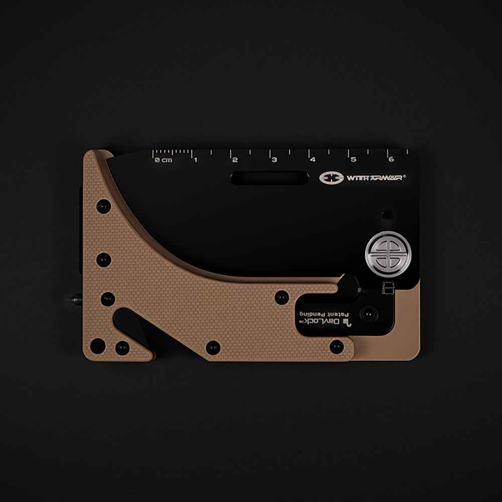WithArmour UltraThin Card DAV Lock Tan