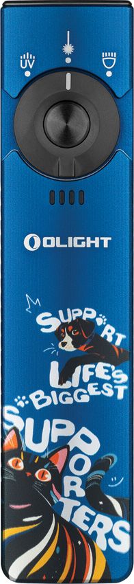 OLIGHT Arkfeld Pro Flat EDC Flashlight with LED Light UV and Laser