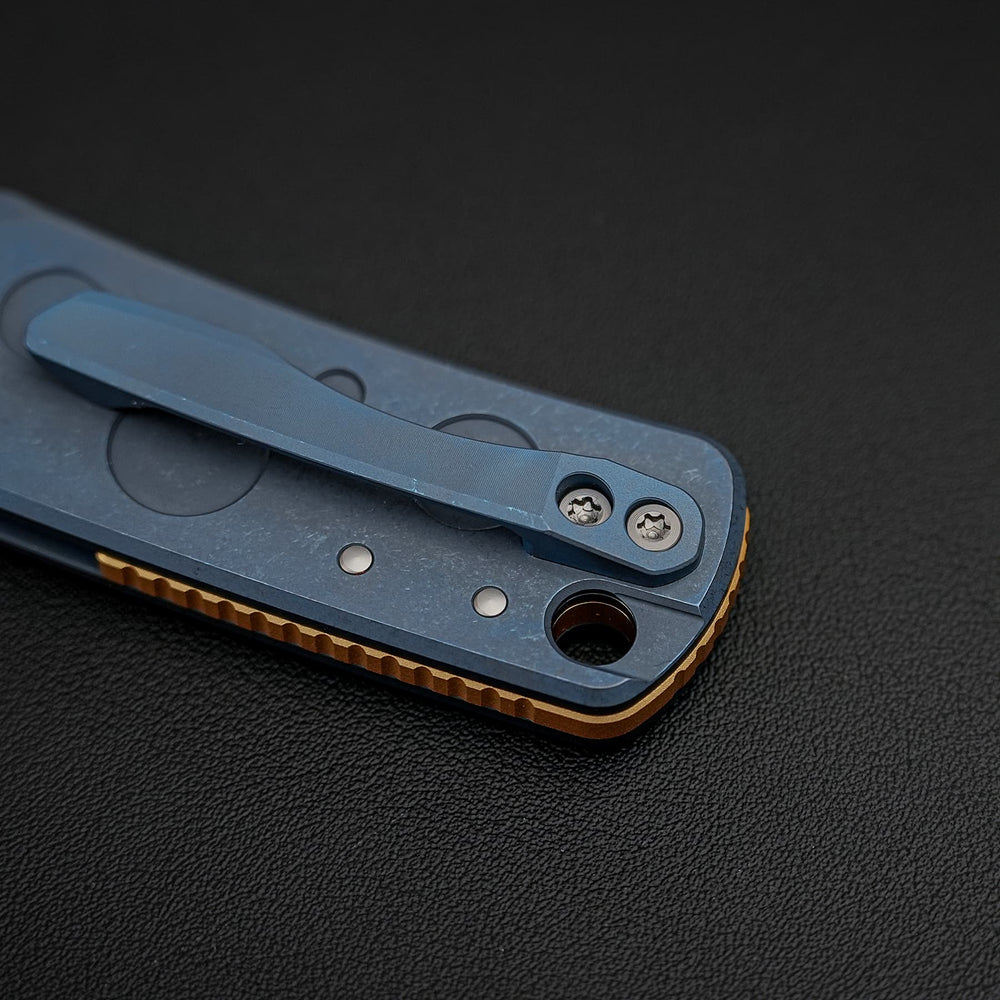 VOSTEED Porcupine TiSlim™ - Top Liner Lock (3.04" S90V Blade & Titanium Handle) - A4806